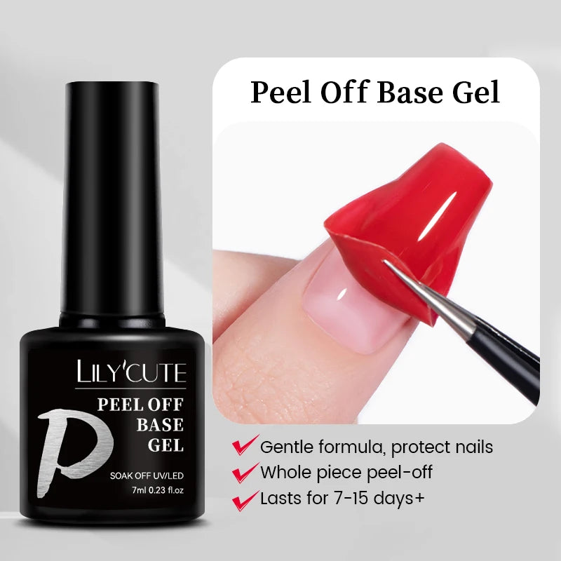 LILYCUTE 129 Colors 7ML Nail Gel Polish Nail Supplies Vernis