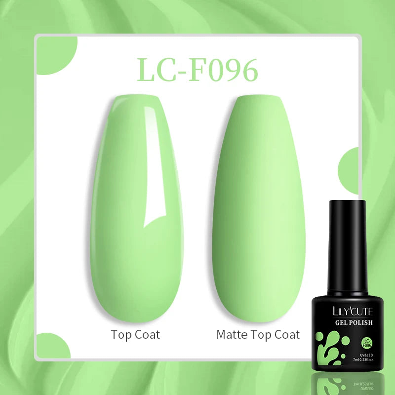 LILYCUTE 129 Colors 7ML Nail Gel Polish Nail Supplies Vernis