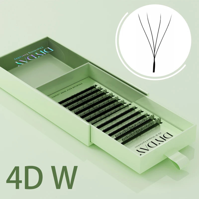 DIYDAY W Shape Eyelashes Extensions W Shaped Bloom