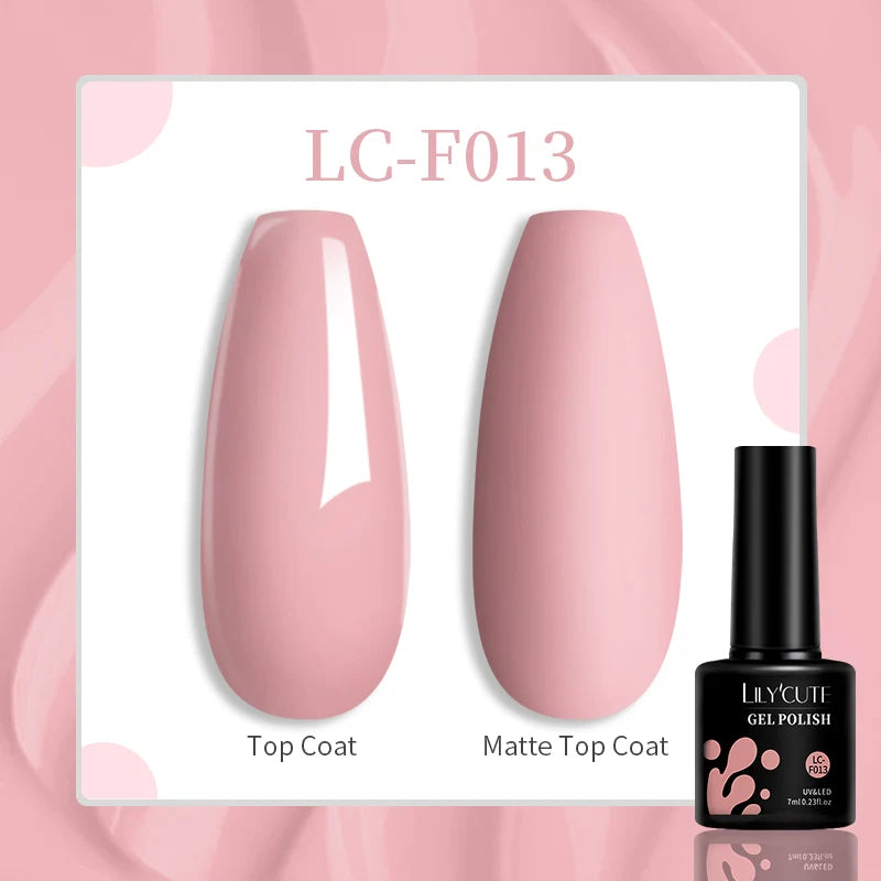 LILYCUTE 129 Colors 7ML Nail Gel Polish Nail Supplies Vernis