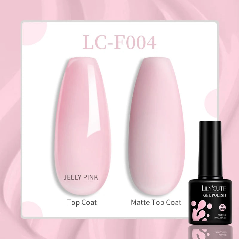 LILYCUTE 129 Colors 7ML Nail Gel Polish Nail Supplies Vernis