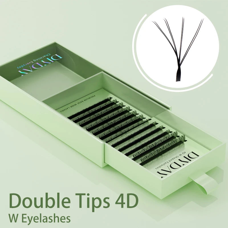 DIYDAY W Shape Eyelashes Extensions W Shaped Bloom