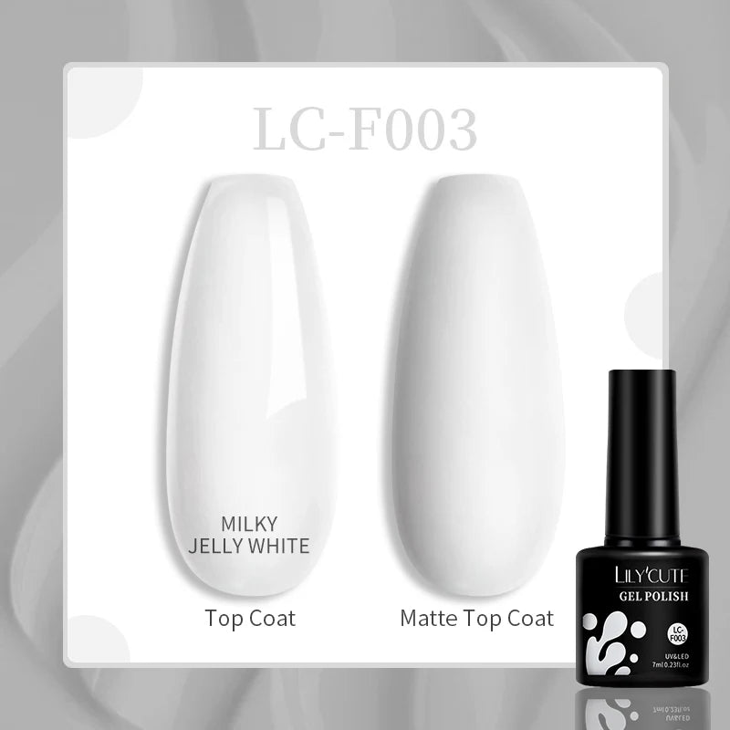 LILYCUTE 129 Colors 7ML Nail Gel Polish Nail Supplies Vernis
