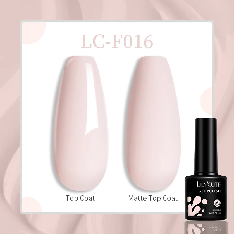 LILYCUTE 129 Colors 7ML Nail Gel Polish Nail Supplies Vernis