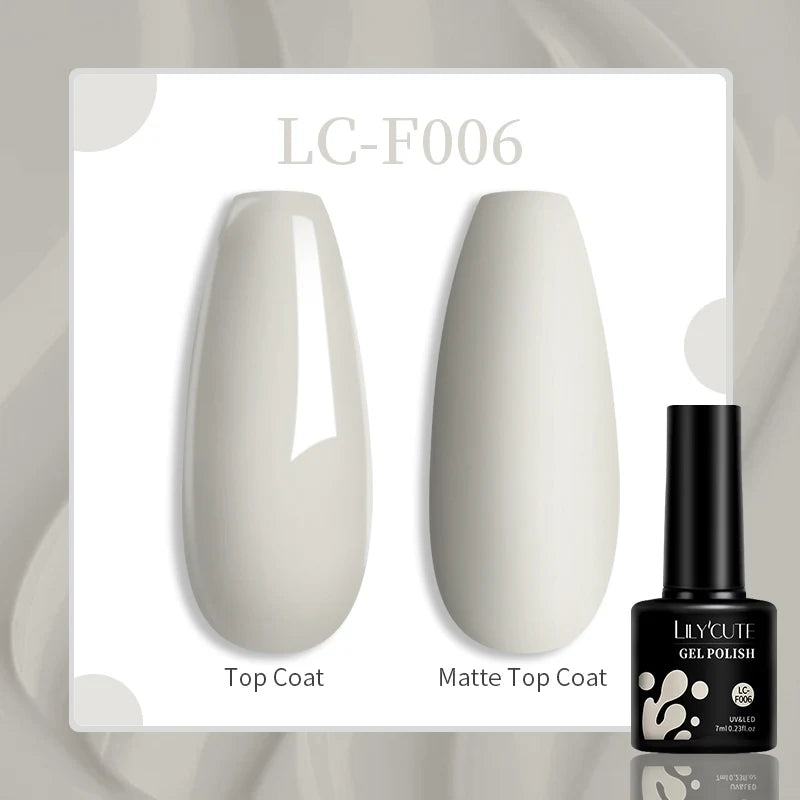 LILYCUTE 129 Colors 7ML Nail Gel Polish Nail Supplies Vernis