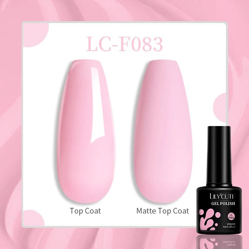 LILYCUTE 129 Colors 7ML Nail Gel Polish Nail Supplies Vernis