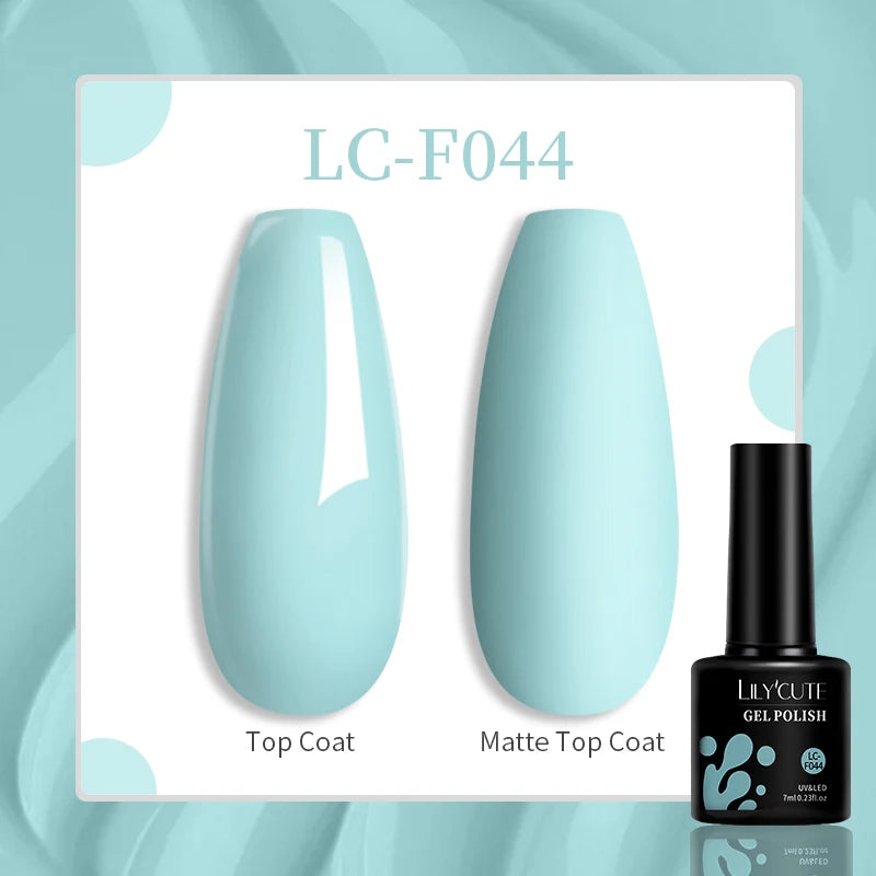 LILYCUTE 129 Colors 7ML Nail Gel Polish Nail Supplies Vernis