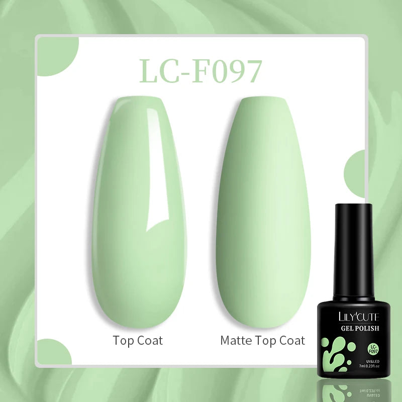 LILYCUTE 129 Colors 7ML Nail Gel Polish Nail Supplies Vernis