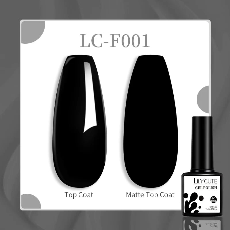 LILYCUTE 129 Colors 7ML Nail Gel Polish Nail Supplies Vernis
