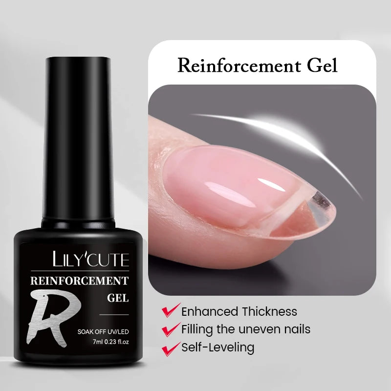 LILYCUTE 129 Colors 7ML Nail Gel Polish Nail Supplies Vernis