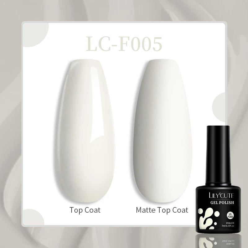 LILYCUTE 129 Colors 7ML Nail Gel Polish Nail Supplies Vernis