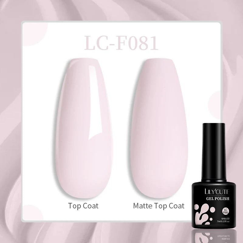 LILYCUTE 129 Colors 7ML Nail Gel Polish Nail Supplies Vernis