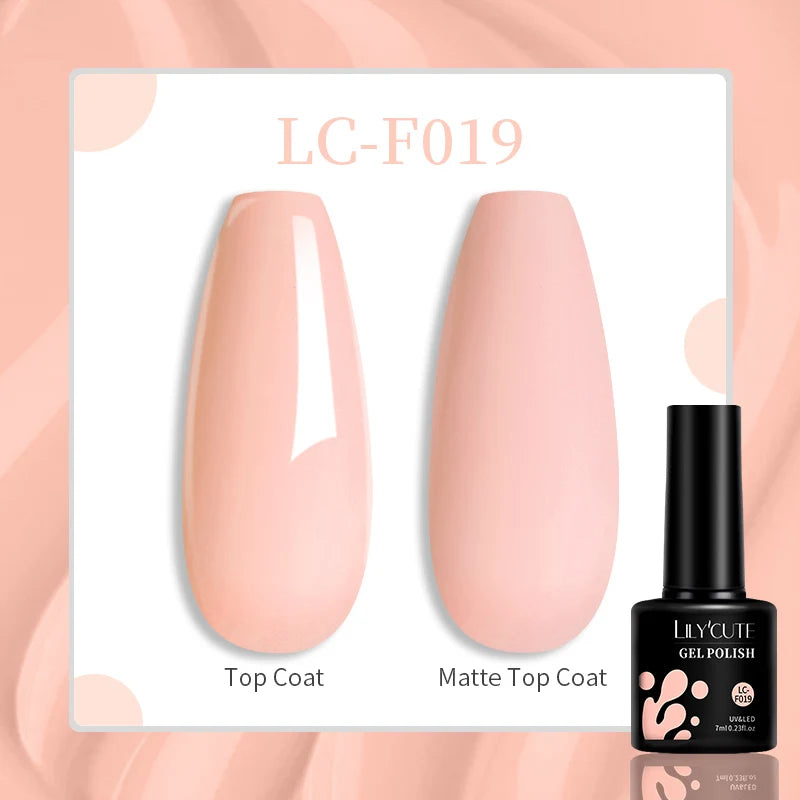 LILYCUTE 129 Colors 7ML Nail Gel Polish Nail Supplies Vernis