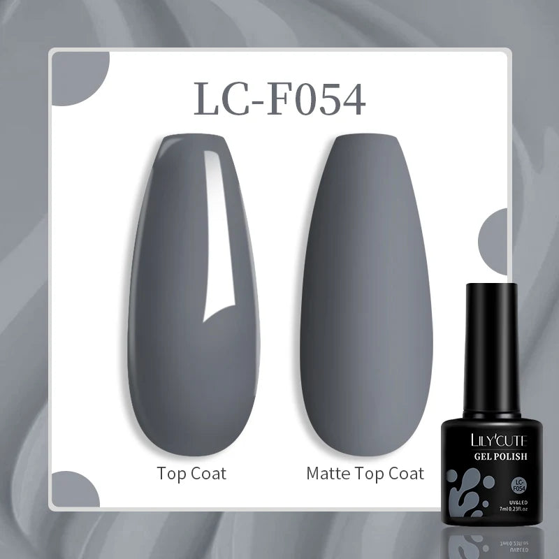 LILYCUTE 129 Colors 7ML Nail Gel Polish Nail Supplies Vernis