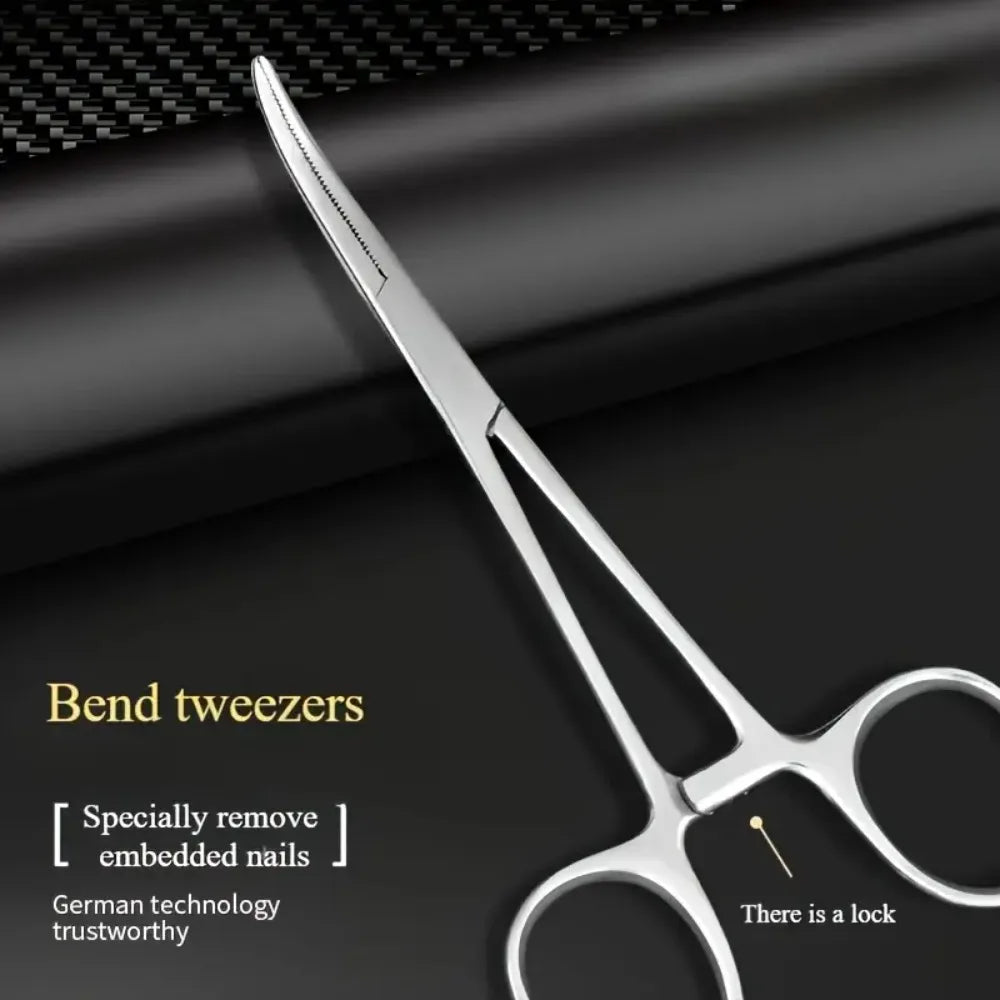 Stainless Steel Nail Clippers Toe Nail Clipper - Hypoallergenic