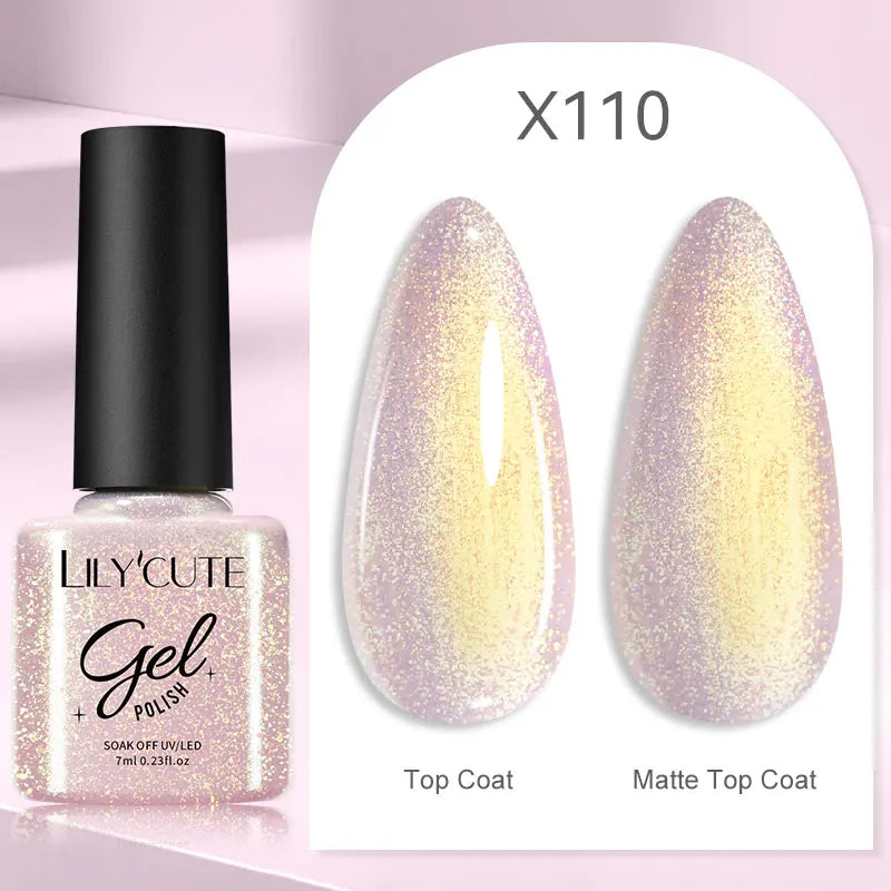 LILYCUTE 129 Colors 7ML Nail Gel Polish Nail Supplies Vernis