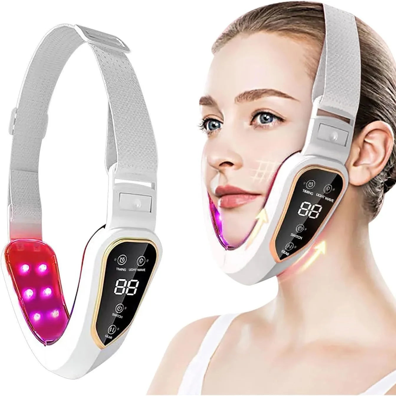 Facial Lifting Massager 12 Gears Electric Facial Massager
