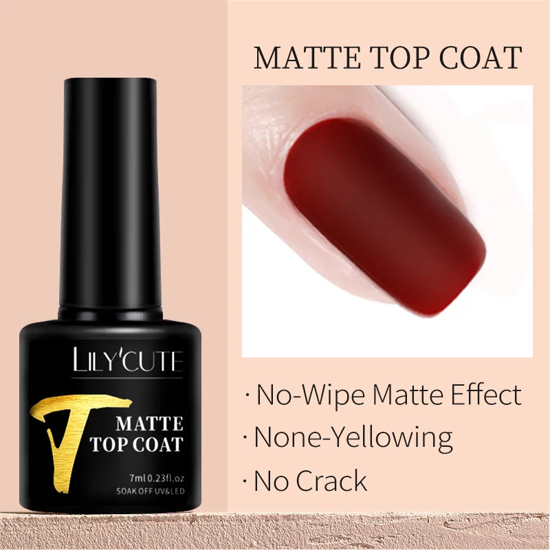 LILYCUTE 129 Colors 7ML Nail Gel Polish Nail Supplies Vernis