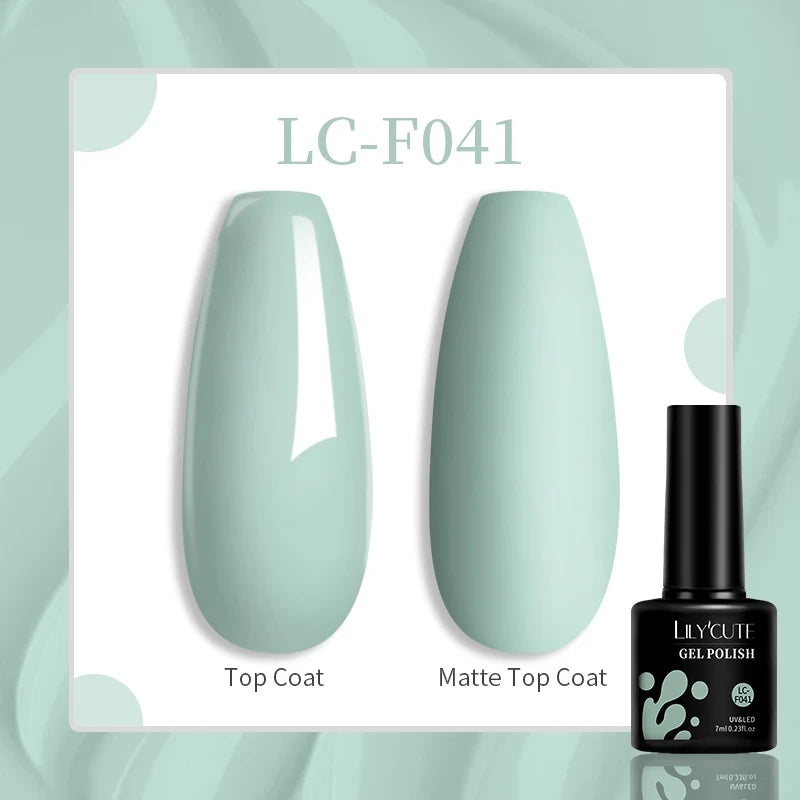 LILYCUTE 129 Colors 7ML Nail Gel Polish Nail Supplies Vernis