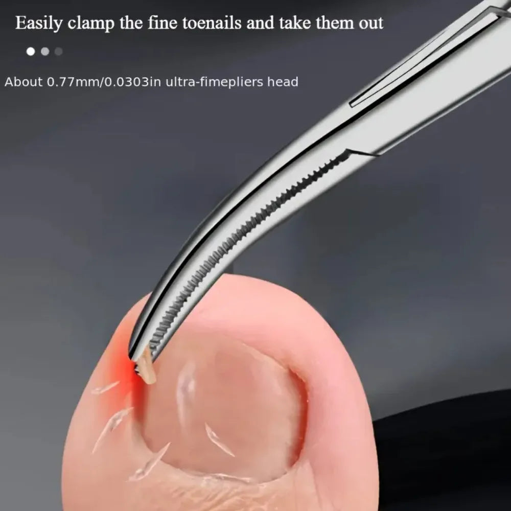 Stainless Steel Nail Clippers Toe Nail Clipper - Hypoallergenic
