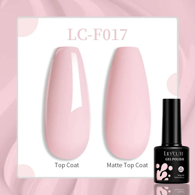 LILYCUTE 129 Colors 7ML Nail Gel Polish Nail Supplies Vernis