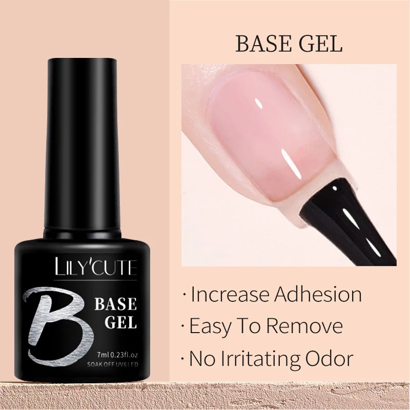 LILYCUTE 129 Colors 7ML Nail Gel Polish Nail Supplies Vernis