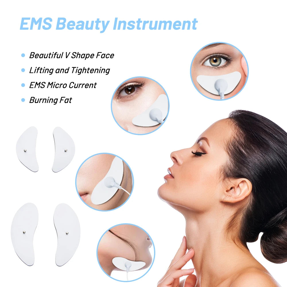 EMS Facial Massager Current Muscle Stimulator Facial Lifting